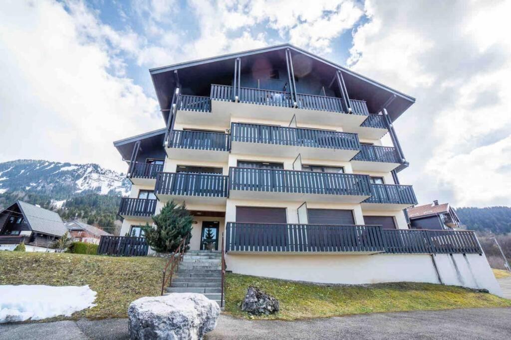 Duplex En Station Vue Sur Lac Leman Thollon-les-Memises エクステリア 写真