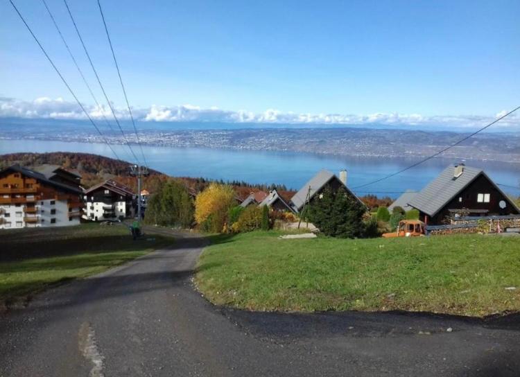 Duplex En Station Vue Sur Lac Leman Thollon-les-Memises エクステリア 写真