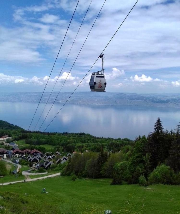 Duplex En Station Vue Sur Lac Leman Thollon-les-Memises エクステリア 写真